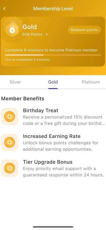 Consumer Loyalty App screenshot 1